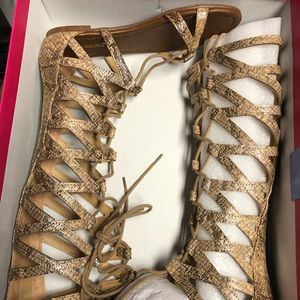 Lace up scandal by Shoe Dazzle